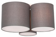 Plafoniera modernă taupe cu 3 lumini - Multidrum