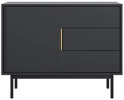 Comoda VIVALA 1D3S, negru