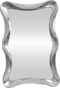 Oglinda de perete decorativa ALICE 120cm argintiu