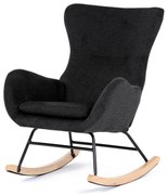 Fotoliu balansoar BK2, negru