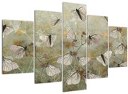 Tablou - Vintege fluturi (150x105 cm)