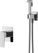 Omnires Parma baterie bideu cu set de duș ascuns crom SYSPMBI1CR