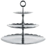 Platouri etajate Dressed X-mas, 3 buc, diametru 35 cm - Alessi