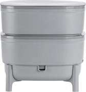 Coș pentru compost gri 30 l Urbalive – Plastia