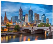 Tablou cu orașul Melbourne (90x60 cm)