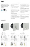 Redo 91195 - Corp de iluminat LED pentru exterior BAST LED/2,5W/230V IP65, gri