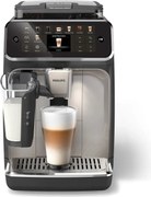 Mașină de cafea Philips EP5547/90 LatteGo, 1500 W, 15 bari, 1,8 l, 20 de băuturi, râșniță ceramică cu 12 trepte, ecran TFT, AquaClean, SilentBrew, AromaExtract, ExtraShot, Negru/Bej