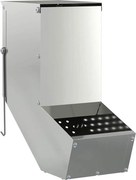 vidaXL Urmărire pentru iepuri Argintiu 12,5 x 26 x 28,5 cm