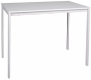 Masa Mario alb galbui L100xl60 cm
