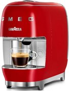 Espressor cu capsule SMEG Lavazza A Modo Mio LM200, 1250 W, 10 bar, 0,9 l, Incalzire rapida, Rosu