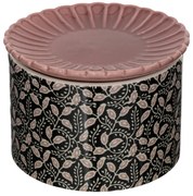 Cutie ceramica cu farfurie, Ø 12,5 cm