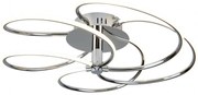 Lustra LED aplicata design modern 56cm Bardot 43W 7055-5CC SRT