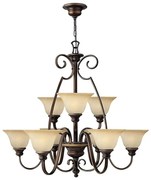 Lustră pe lanț Hinkley HK-CELLO9 CELLO 9xE27/60W/230V