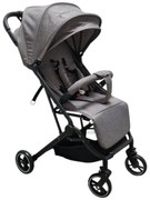 Carucior sport ultracompact pentru copii BABY CARE 311 Transformabil in troller, Spatar reglabil in 3 trepte, Pozitie somn, Gri