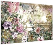 Tablou - Flori de design (90x60 cm)