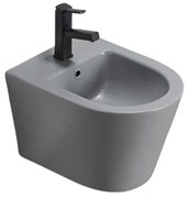 Bideu suspendat, gri mat Fluminia Alfonzo Gri mat