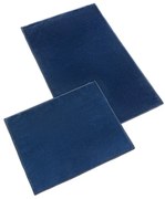 Bellatex Set covorașe de baie fără decupaj BANYGOLD albastru închis, 60 x 100, 60 x 50 cm