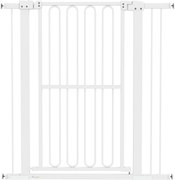 PawHut Grilaj de protecție pentru ușă pentru câini, 76-104 cm grilaj fără găurire, grilaj pentru scări | Aosom Romania