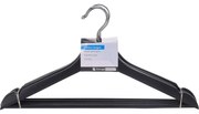 Set de umerașe din lemn Storage Solutions, 4piese, negru