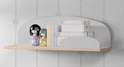 Poliță de Perete Kiddy 65 cm, pentru Camera Copii, Gri Rece – Vipack
