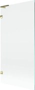 Mexen Lunar L paravan baie cu un panou 90 x 150 cm, transparent, auriu - 897L-090-000-50-00