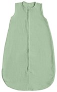 Sac de dormit de vara pentru copii din muselina dubla 0-6 luni Kidizi mint, bumbac 100%, 0.3 tog