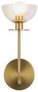 Alora Mood ALM-SYLVIA-1WB-BG-CL - Aplica de perete SYLVIA, 1xE14/40W/230V, aurie