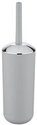 Recipient pentru perie BRASIL + perie WC, WENKO, gri