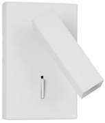 Aplica moderna cu reader LED directionabil Dona alba NVL-9081351