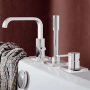 Baterie cada/dus 3 gauri, Grohe Allure, montare pe cada, corp incastrat inclus (19316000,33339)