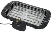 Gratar electric Rosberg R51015G, 2000W, 3 nivele grill, Reglare temperatura 0-260°C, Negru