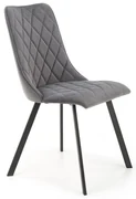 Scaun de bucaterie Nyx, gri/negru