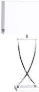 ByRydens 2820440-5000 - Lampă de masă OMEGA 1xE27/5W/230V albă/crom lucios