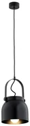 Pendul design modern LOGAN negru