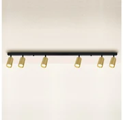 Spot Brilagi SELE GOLDEN 6xGU10/30W/230V negru/auriu