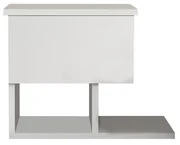 Măsuță de noptieră Yasso White
