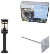 Lampa de exterior moderna neagra 50 cm IP44 - Gleam
