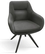 SCAUN TIP FOTOLIU MARIMAR -IMITATIE PIELE - GRI
