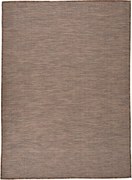 vidaXL Covor de exterior, maro, 200x280 cm, țesătură plată