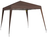 Outsunny Foisor Pliabil 2.4x2.4m, Foisor de Gradina Structura | Aosom Romania