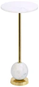 Măsuță auxiliară rotundă din metal ø 25 cm Salo – House Nordic