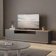 Comoda TV Winary, culoare sonoma-antracit, 180 x 44.5 x 44.5 cm