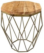 Masuta laterala design minimalist Diamond 50cm Salcam