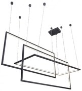 Lustra LED dimabila design modern Metric black