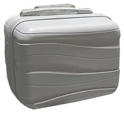 Valiză mică de mână Travelux Voyager cu acoperiș rigid 30x16x24 cm gri