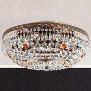 Lustra aplicata cristal Schöler design de lux Sheraton 45cm, antique brass