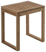 Taburet pentru baie Gedy HIMALAYA 39,5x44,3 cm bambus