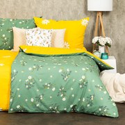 Lenjerie de pat 4Home Meadow din bumbac, 220 x 200 cm, 2 buc. 70 x 90 cm