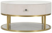 Mauro Ferretti Masuta De Cafea Montpellier, cm Ø 75X36 | Aosom Romania