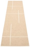Covor tip traversă pentru interior și exterior bej 70x270 cm Fred Beige – Pappelina